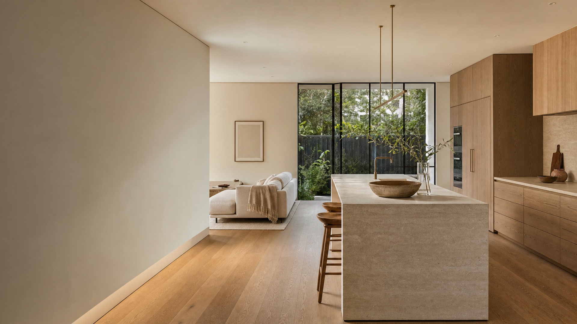 Panadium renovation — warm, modern Sydney living space