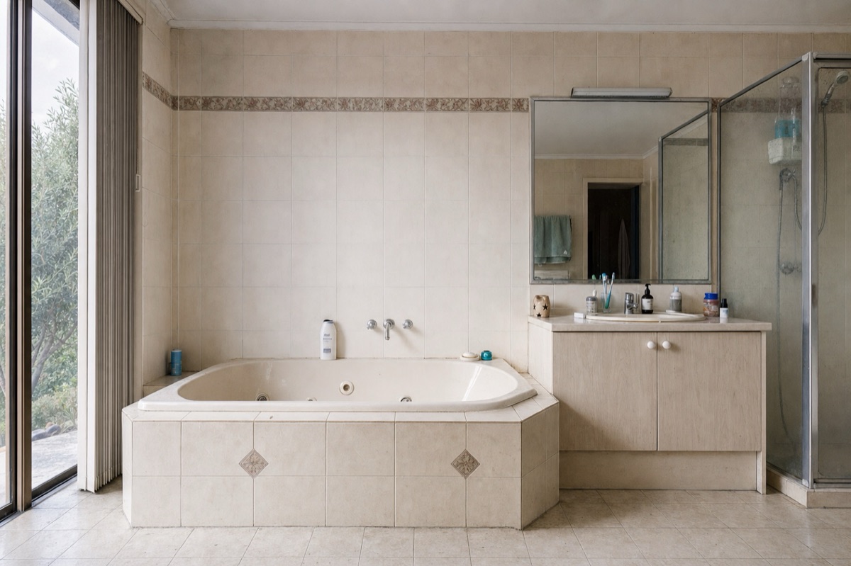Before — feature bath transformation